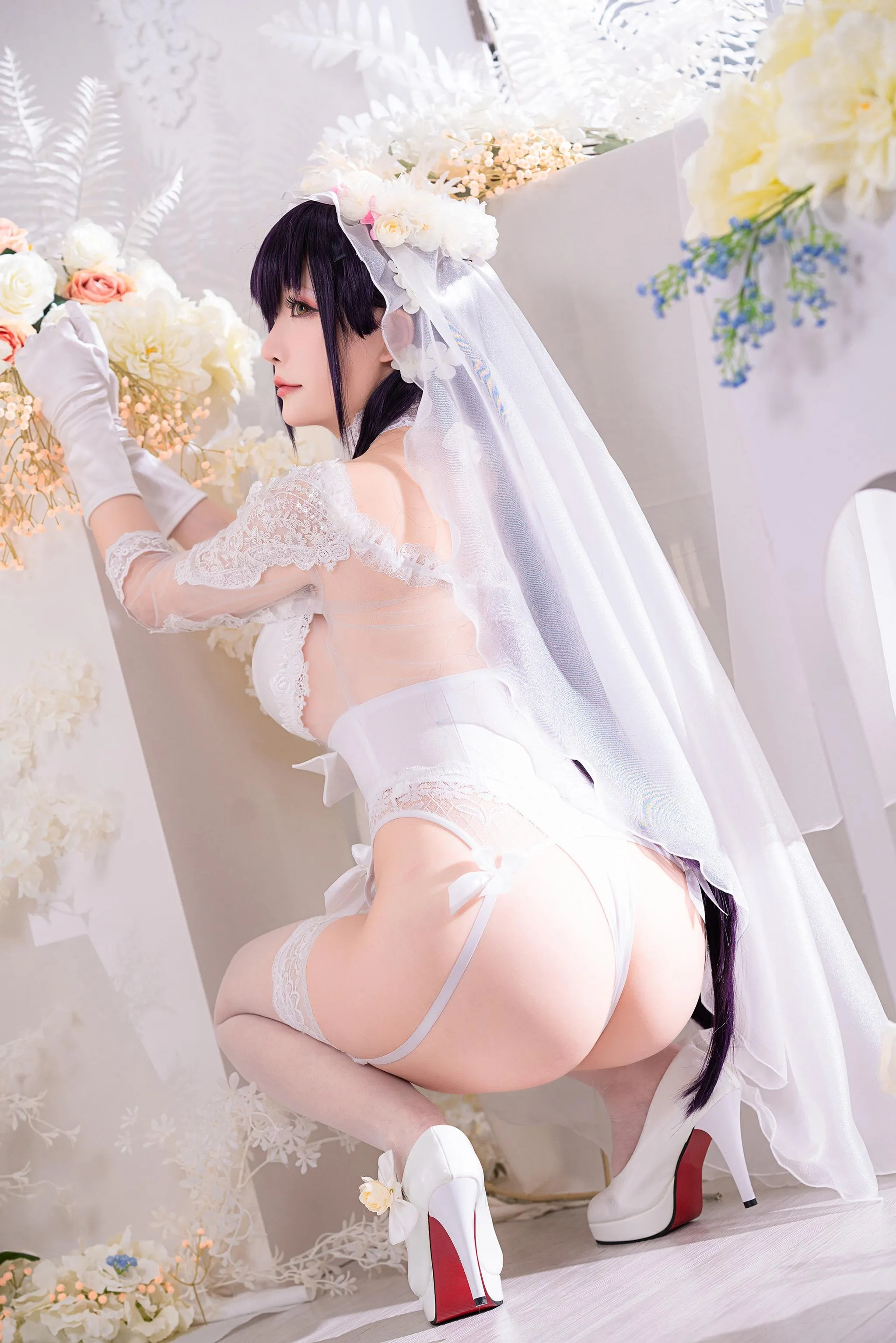 星之迟迟 – NO.84 纯白漆黑-吾妻 [31P]插图1
